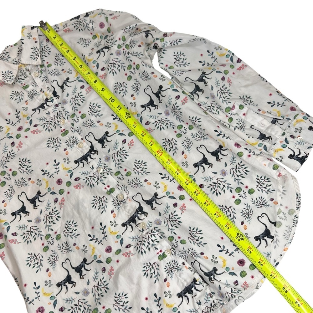 Vilagallo Natasha Monkey & Leaf Button Down Shirt - Picture 11 of 12